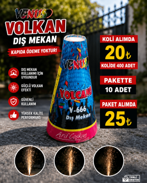 Dış Mekan Volkan 100 Adet Koli Fiyatı